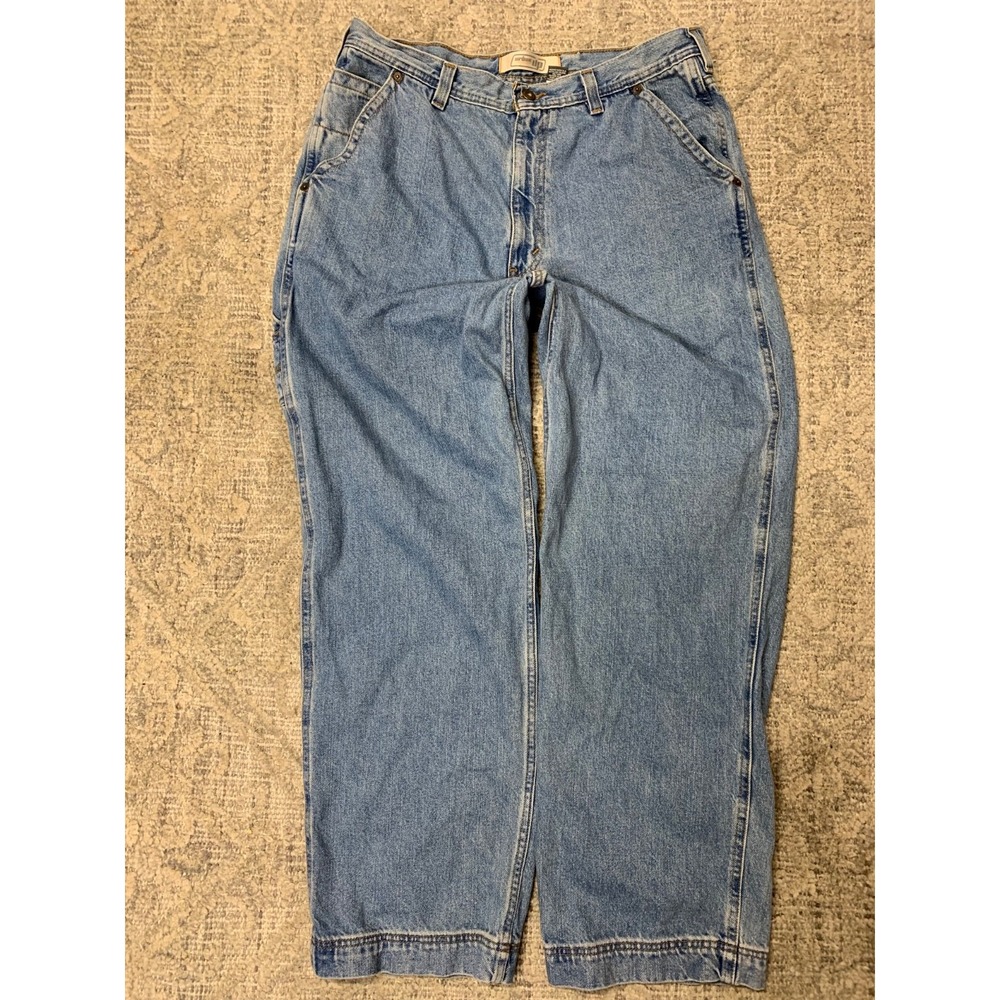 Vintage 2000s Urban Pipeline Loose Bootcut Jeans 36x32 Skater Grunge Baggy Y2K
